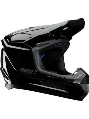 Детска Каска THOR YTH Fleet Blackout Gloss